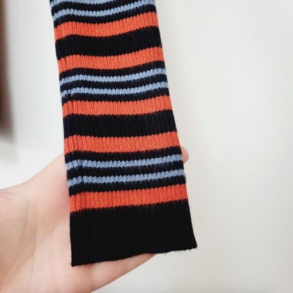 Forever 21 Ribbed Stripey Retro Style Scoop Neck Sweater - Picture 3 of 11